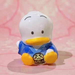 Sanrio Pekkle Figurine in Blue and Yellow Collectible 7 11 Japan